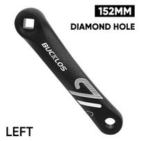 BUCKLOS Aluminum Alloy Crank Arm Ebike Bicycle Cranks 152mm 170mm 175mm Crank for Spinning Electric Cranks Repair MTB Bike Part