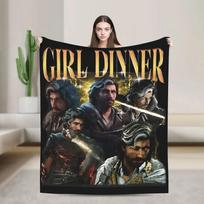 Verso Clair Obscur Expedition  Gamer Blanket Velvet AllSeason Portable Thin Throw for Bedding Travel Bedspread 75X95CM