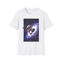 Cosmic Skull Galaxy T-Shirt | Black Hole Vortex Astronomy Tee 4XL