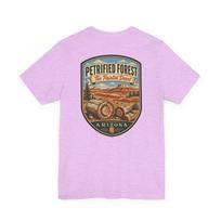 Petrified Forest - Mid Century National Park T-Shirt | Retro Arizona Landscape Graphic Tee | Vintage Travel Souvenir Shirt 2XL