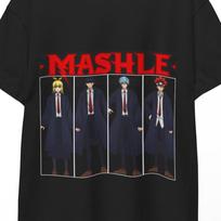 Mashle Magic and Muscles Anime Shirt Mash Burnedead Muscle Power Tee, Cream Puff Comedy Gift for Otaku Fans Anime Streetwear Aesthetic Tee S