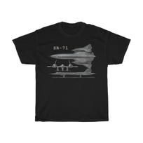 US Air Force SR71 Blackbird Reconnaissance Aircraft T Shirt Short Sleeve 100 Cotton Casual Tshirts Loose Top Size S3XL S įvairiaspalvis