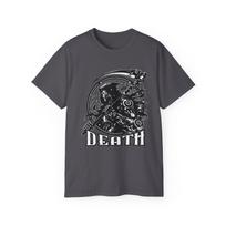 Grim Reaper T-Shirt, Cyberpunk Reaper, Cyber Death Shirt, Angel Of Death T-Shirt S įvairiaspalvis