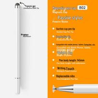 Compatible White Electromagnetic Touch Pen for reMarkable, Lenovo, HP, Samsung S Pen, and Fujitsu Devices