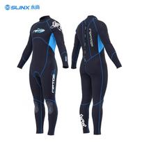 Mens 3mm Full Wetsuit Scuba Diving Snorkeling Surfing Swimming Spring Fall Summer Water Sports Gear Small karališkos mėlynos spalvos