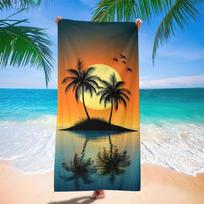Starry Night Mandala Turtle Beach Towel Galaxy Print Quick Dry Towel for Teens Girls 50x100cm