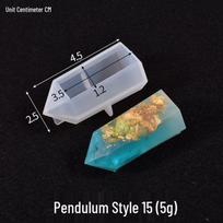 DIY Silicone Molds for Crystal Epoxy Pendants, Charms, and Ornaments