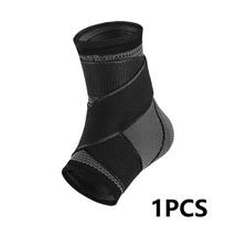 1Pcs Ankle Bandage Plantar Fasciitis Night Splint Orthopedic Support Brace for Sprain Relief and Compression M pilka