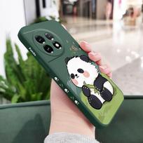 Baby Panda Phone Case For Oneplus 13 13R 12 12R 11 11R 10 10R 10T 9R 9RT 9 8T 8 7 7T Pro 5G Liquid Silicone Cover OnePlus 13 5G