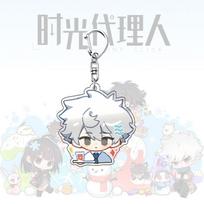 Creative Link Click Charles Lucas Jo Yoyo Cute Anime Cartoon Pattern Acrylic Keychain Fashionable Portable Decorative Pendant