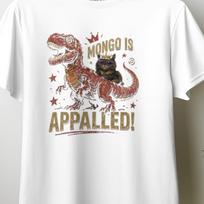 Mongo Is Appalled Cat Bird T-Shirt, Funny Cat Shirt, Weird Animal Graphic Tee, Retro Humor Tee, Cool Cat Sunglasses Shirt, Meme Style Gift3 M