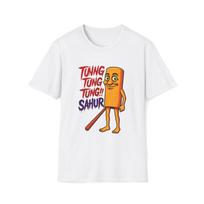 Tunng Tung Tung! Sahur Graphic Meme Trending T-Shirt | CartoonDesign 4XL