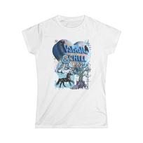 Valhalla N Chill Tee Viking Mythos, Sleipnir, Huginn, Muninn, Naglfar, Yggdrasil, Norns, Mimirs Well 2XL