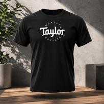 Taylor Guitar Shirt, Acoustic Guitar Lover Tee, Musician Gift, Guitar Player T-Shirt, Unisex Graphic Music Tee XL black