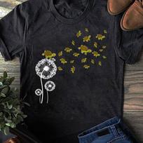 Turtle Dandelion Funny Animal Lovers Tees Men Women T-Shirt - Gift for Turtle Lovers - Funny Turtle - Turtle Lovers - Mother's Day L