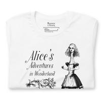 Alice's Adventures in Wonderland T-Shirt | Lewis Carroll | Classic Book | Literary Gift L