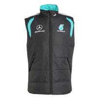 adidas x Mercedes AMG Petronas Formula 1 Team Mechanics Vest 'Black' Men's KE5476 XL
