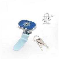 Refrigerator Cold Storage Cabinet Hospital Medicine Cabinet Barbecue Store Beverage Cabinet Locking Tongue Small Round Lock juoda