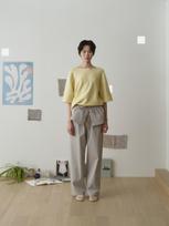 Reply Italian Alpaca Knit Top_Light Yellow Light Yellow/Free
