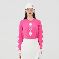 Martin Golf Symbol Round Neck Pullover_Pink Pink/4