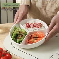 Deou Starlight Three-Compartment Steaming Bowl 16cm balta