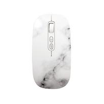 EGRET Cute Bluetooth Stylish Women's Mouse, 5.0/3.0/2.4G 3-Mode Wireless, (PrettiE) (Ink Painting)