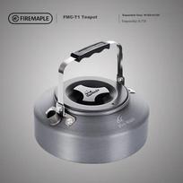 FIRE-MAPLE T1 0.73L Aluminum Outdoor Kettle for Boiling Water, Tea Brewing, Camping, Picnic, and Coffee Making