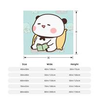 Moon Purple Bubu Dudu Blanket Cartoon Fleece Vintage Warm Throw Blankets for Chair Covering Sofa Summer Size: 75*100cm, Weight: 230 GSM