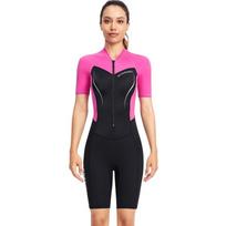 1.5mm Neoprene Shorty Wetsuit Men Women Snorkeling Surfing Diving Swimming Warm Water Sports Gear Small