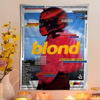 A-Frank Ocean Blond Colorful Tapestry Wall Hanging Bohemian Wall Tapestries Mandala Wall Hanging Sheets 100X70CM