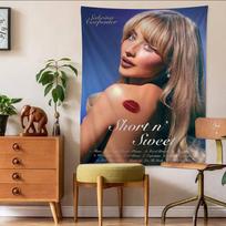 Singer S-Sabrina Carpenter Chart Tapestry For Living Room Home Dorm Decor Art Home Decor 100X70CM