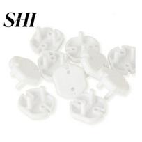 10Pcs Baby Anti Electric Shock EU Power Socket Outlet Plug Protective Covers 10pcs