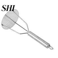 Kitchen Gadgets Food Crusher Easy to Use Convenient Cleaning Comfortable Grip with Handle Accessories Non-corrosive Anti-rust High Hardness Stainless