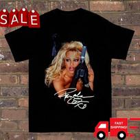 Signature PAMELA Pam ANDERSON Shirt Short Sleeve Black Unisex S5XL Unisex T-Shirt S įvairiaspalvis