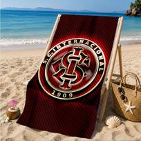 Intercontinental Football Crest Beach Towel, Quick-drying, Easy to Care for, Suitable for Both Fitness and Beach Vacations,Sports Essential 70cmx140cm(27x55inch)