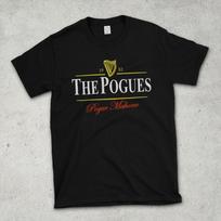 THE POGUES Pogue Mahone Guinness Parody Cotton T ShirtRetro Punk Size S-3XL Unisex T-Shirt L įvairiaspalvis
