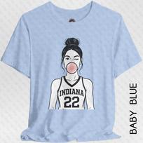 Caitlin Clark Bubble Gum T-Shirt: Bella Canvas Unisex Tee S