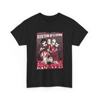 SYSTEM OF A DOWN Mushroom People T-shirt Cotton Tee All Size S To 5XL S įvairiaspalvis
