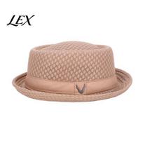 Lightweight Travel Hat Jazz Hat, Foldable Pig Ear Sun with UV Cruise Accessory Protection, Breathable Mesh Summer for Women Men Packable 58CM