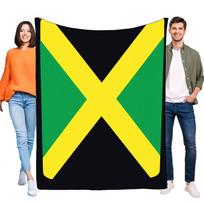 Jamaikos Vėliavos Antklodė Didelė Minkšta Pledas Namų Dekoro, Puikiai Tinka Ant Sofos ar Lovos, Ryški Juoda ir Geltona Dizainas, Ideali Dovana Size: 75*100cm, Weight: 230 GSM yellow