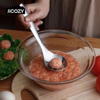 Ji Cang 304 Stainless Steel Meatball Press & Scoop Tool for Home Use 304 Stainless Steel Meatball Press Tool