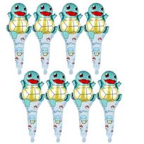 8PCS Pokemon Pikachu Children's Handheld Stick For Kids Birthday Party Dcorations Baby Shower Gift Toys Helium Globos 8PCS&AS PICTURE
