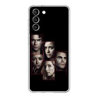 The Vampire Diaries Damon Clear Phone Case For Samsung Galaxy S24 Plus S23 FE S22 S21 S20 Ultra 5G S10 S10E S9 S8 Silicone Cover Samsung S20 FE