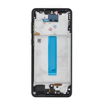 REWA LCD ekranas SAMSUNG A33 5G OLED juodas su rėmu