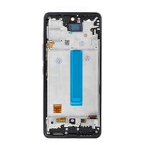 REWA LCD ekranas SAMSUNG A53 5G OLED juodas su rėmu