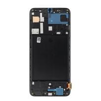 REWA LCD ekranas SAMSUNG A70 OLED juodas su rėmu