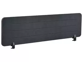 Rašomojo stalo pertvara ZIGGY 160 x 40 cm tamsiai pilka