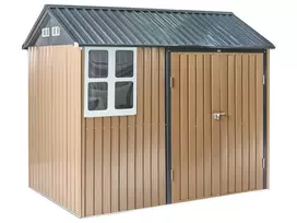 Įrankių namelis NOCCIANO 248 cm 161 cm rudas