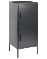 Biuro spintelė HURON, metalinė, juoda