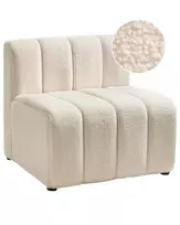 Fotel KAGE Boucle šviesiai smėlio spalvos